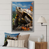 Turtles Journey Portrait - Turtle Wall Art Prints