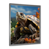 Turtles Journey Portrait - Turtle Wall Art Prints