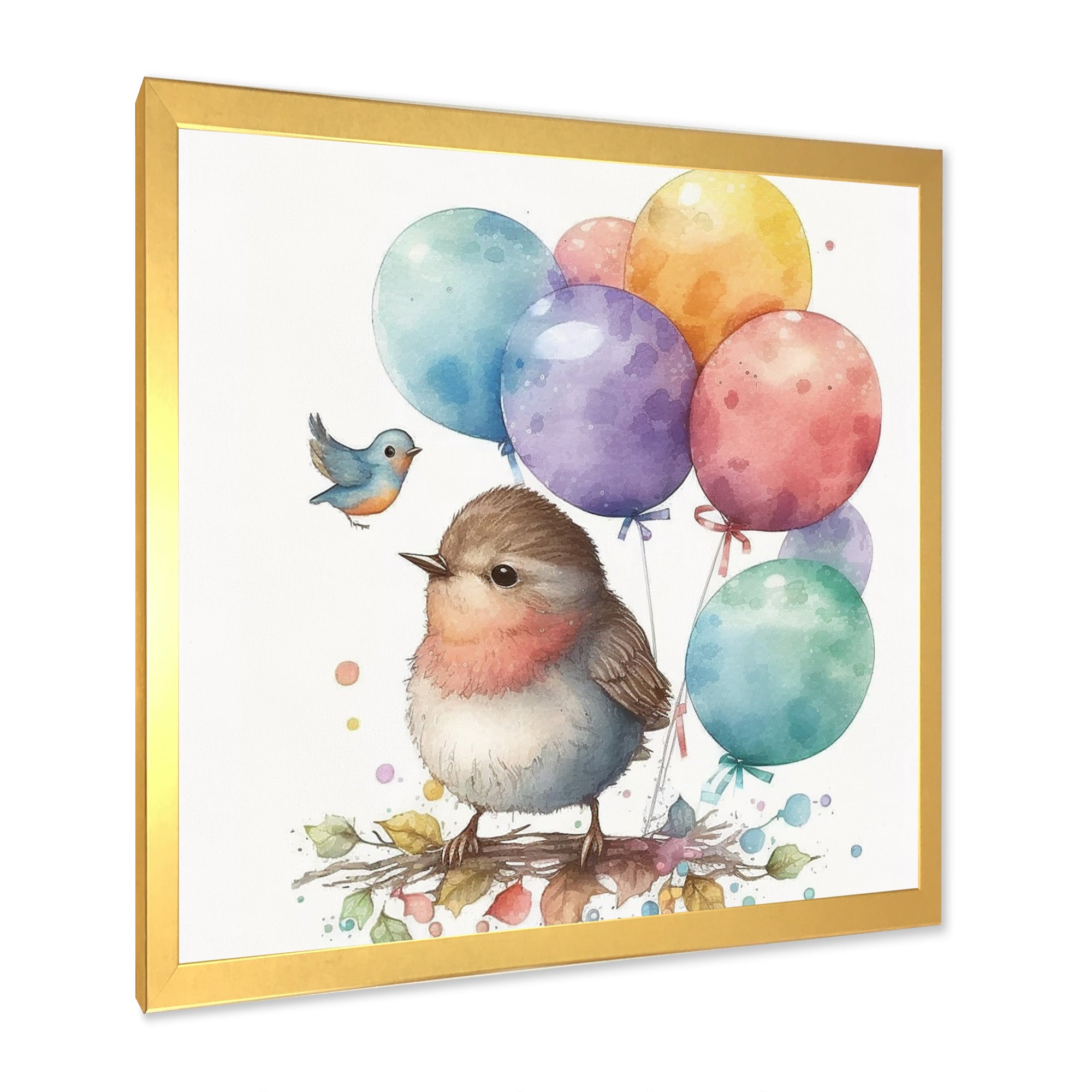 Nursery Birds Kids Dreams - Bird Wall Art Prints