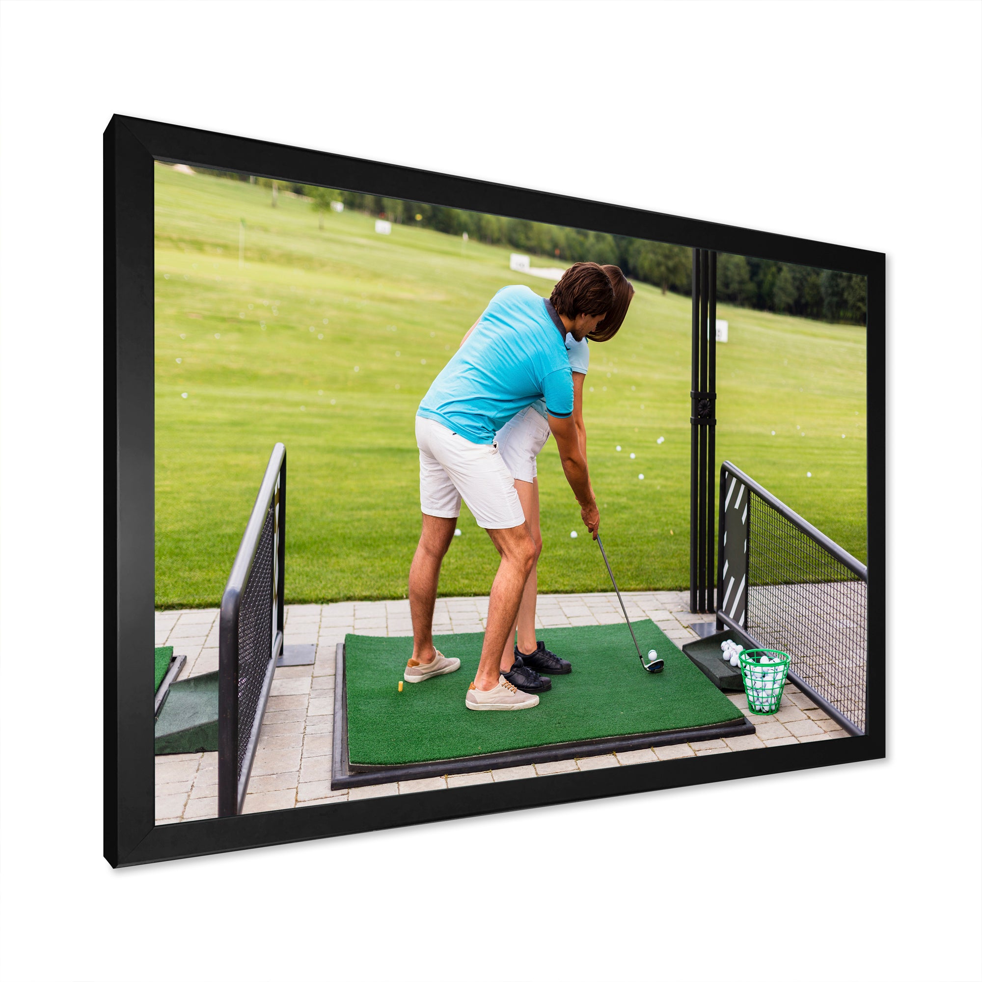 Golf Swing Photo I - Golf Canvas Wall Art