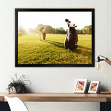 Golf Swing Harmony I - Golf Canvas Wall Art