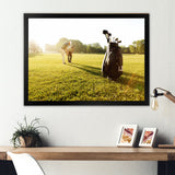 Golf Swing Harmony I - Golf Canvas Wall Art
