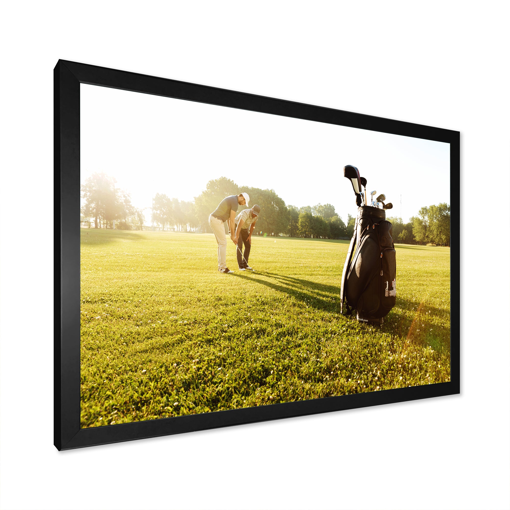 Golf Swing Harmony I - Golf Canvas Wall Art