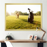 Golf Swing Harmony I - Golf Canvas Wall Art