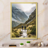 Mountain Hiking Photo I - Hiking Canvas Wall Art