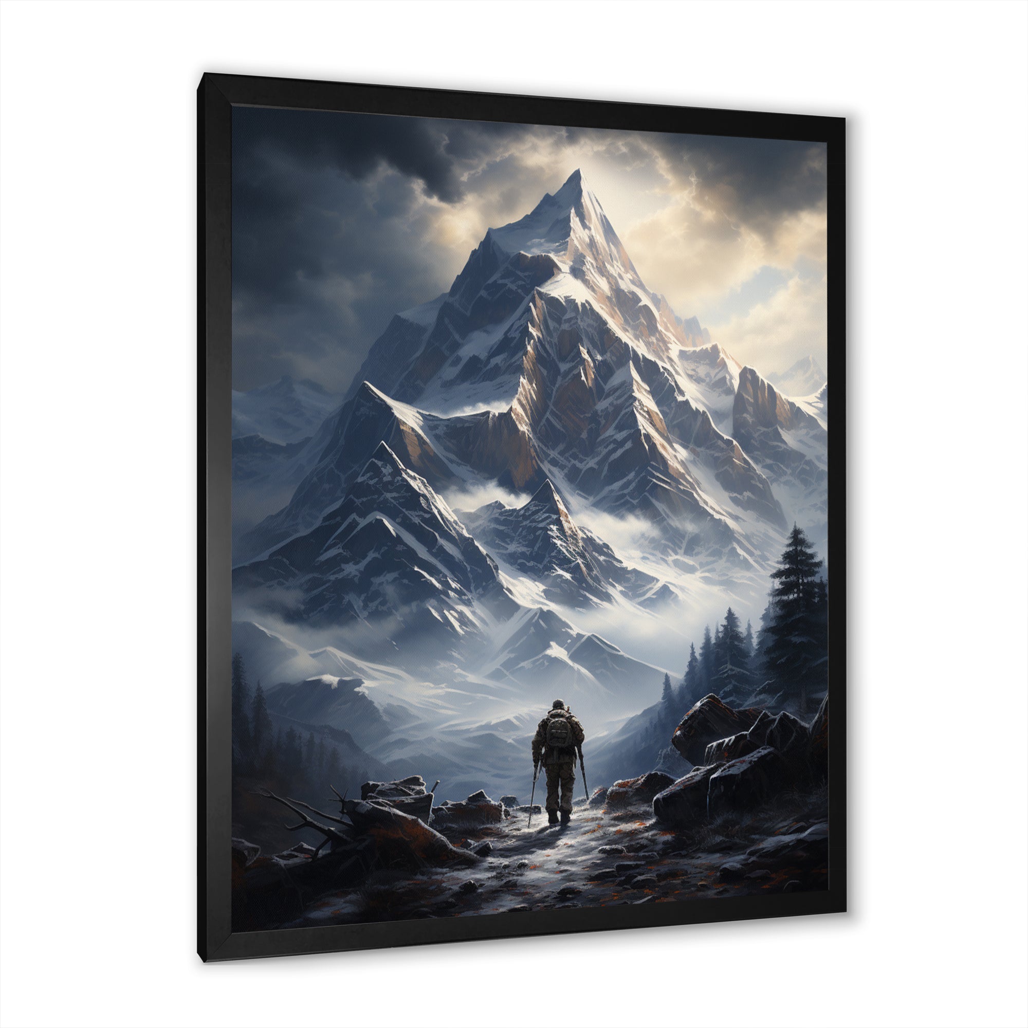 Mountain Trails Harmony I - Hiking Canvas Wall Art