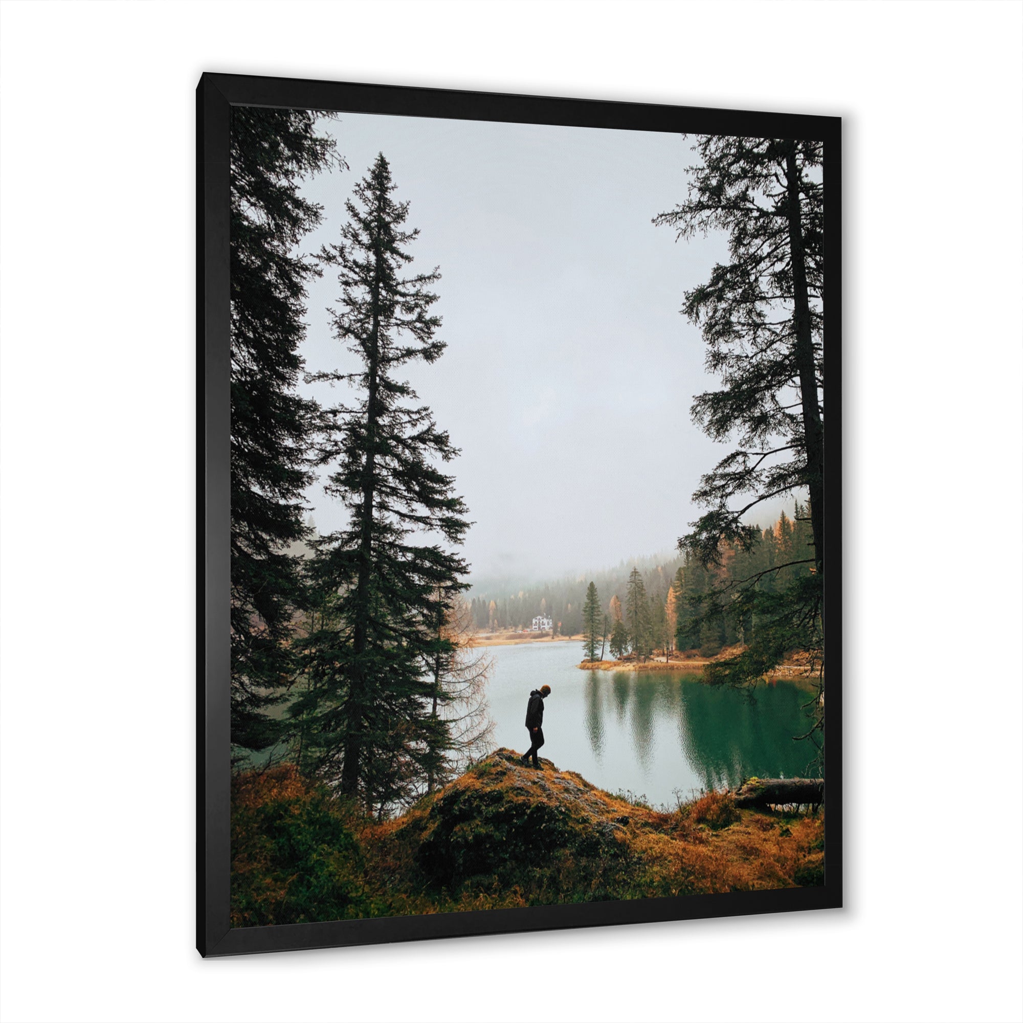 Lake Trails Harmony - Hiking Canvas Wall Art