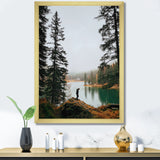 Lake Trails Harmony - Hiking Canvas Wall Art