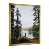 Lake Trails Harmony - Hiking Canvas Wall Art