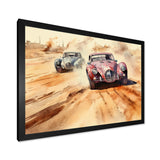 Vintage Classic AR Speedway Rush - Racing Canvas Wall Art