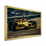 Speedway Formula Car Rush I - Racing Canvas Wall Art