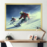 Alpine Skiing Adventures I - Skiing Canvas Wall Art