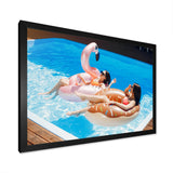 Swimming Harmony - Swimming Canvas Wall Art