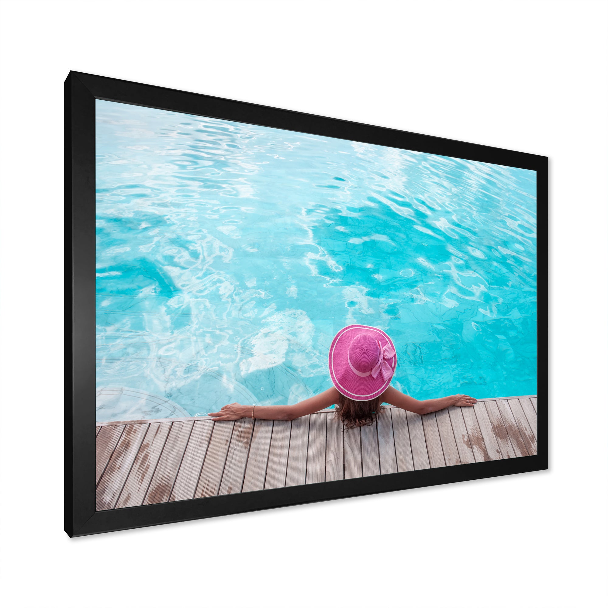 Swimming Relaxation I - Swimming Canvas Wall Art