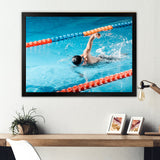Swimming Strokes - Swimming Canvas Wall Art