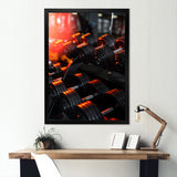 Weightlifting And Gym - Weightlifting Canvas Wall Art