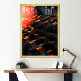 Weightlifting And Gym - Weightlifting Canvas Wall Art