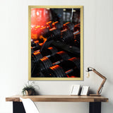 Weightlifting And Gym - Weightlifting Canvas Wall Art