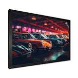 Classic German Car Harmony - Cars Retro Canvas Wall Art