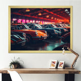 Classic German Car Harmony - Cars Retro Canvas Wall Art