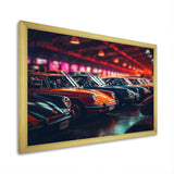 Classic German Car Harmony - Cars Retro Canvas Wall Art