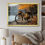 Amber Adventure Bicycle - Bicycle Canvas Wall Art