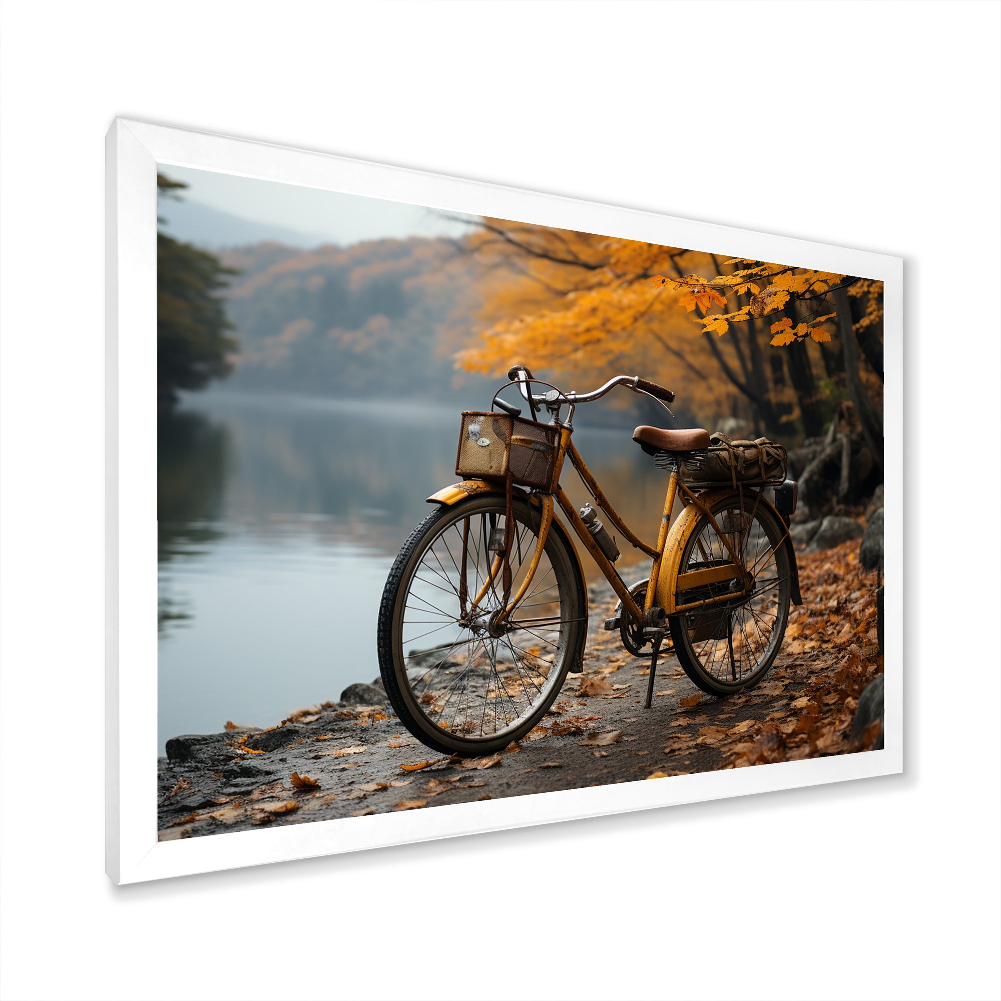 Amber Adventure Bicycle - Bicycle Canvas Wall Art
