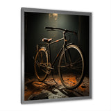 Bronze Balance Bicycle - Bicycle Canvas Wall Art