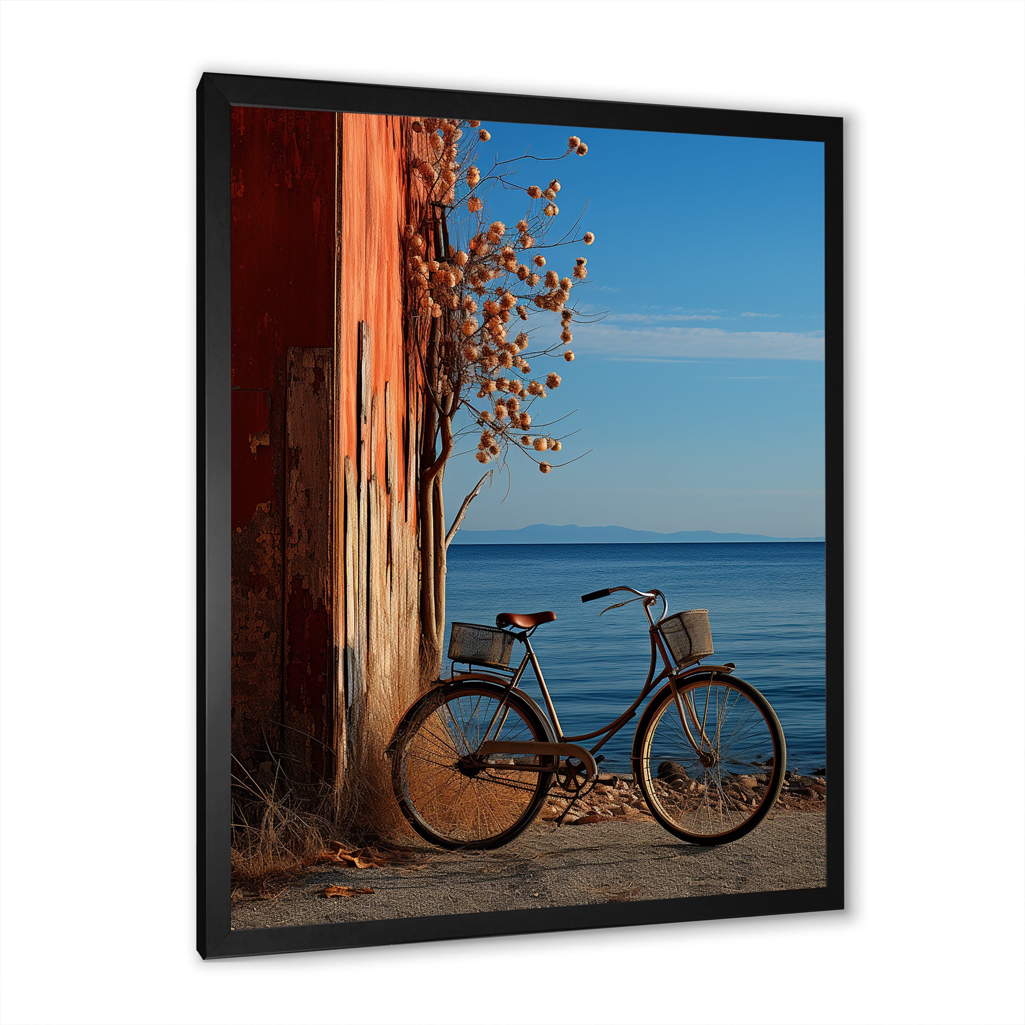 Cobalt Cruiser Bicycle - Bicycle Canvas Wall Art
