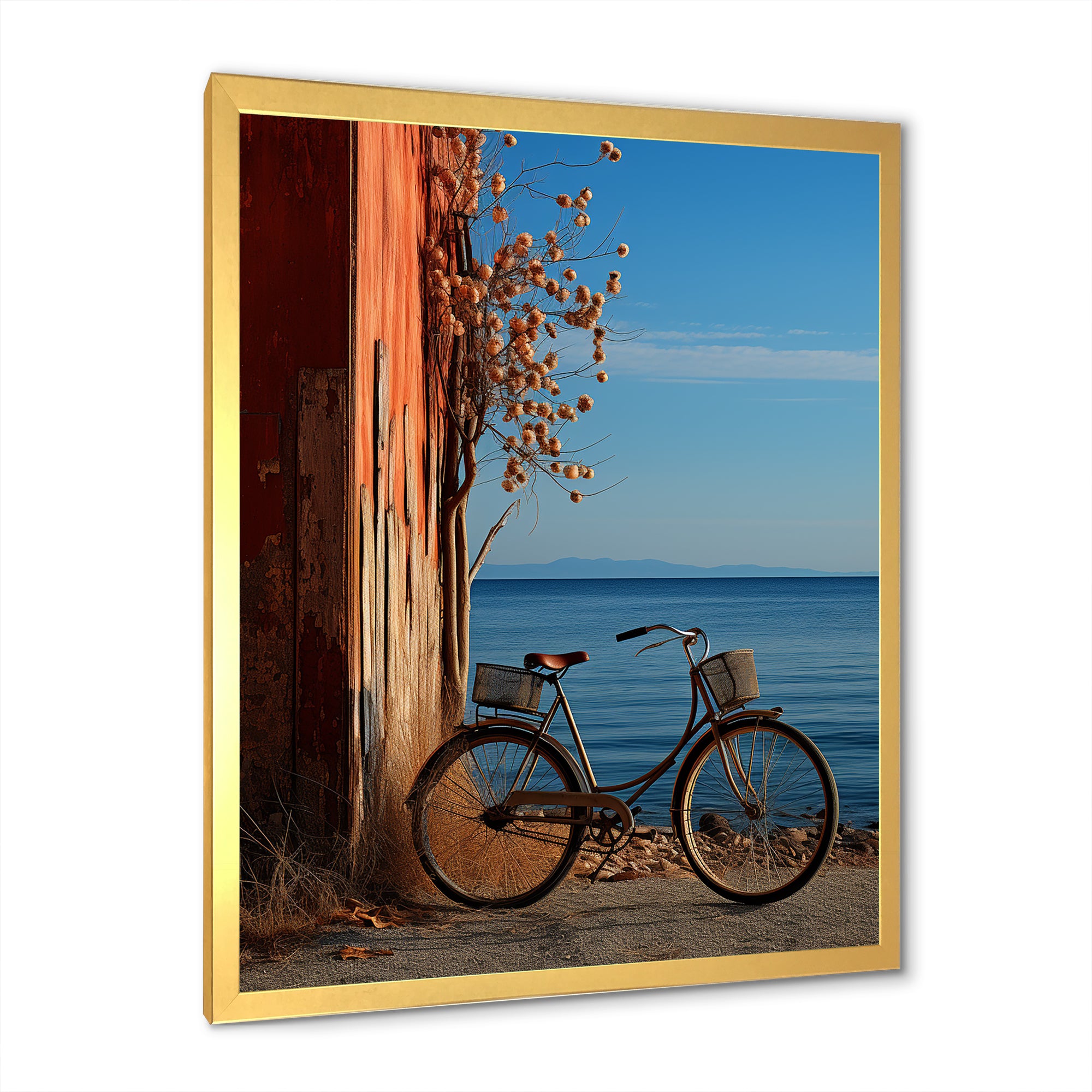 Cobalt Cruiser Bicycle - Bicycle Canvas Wall Art