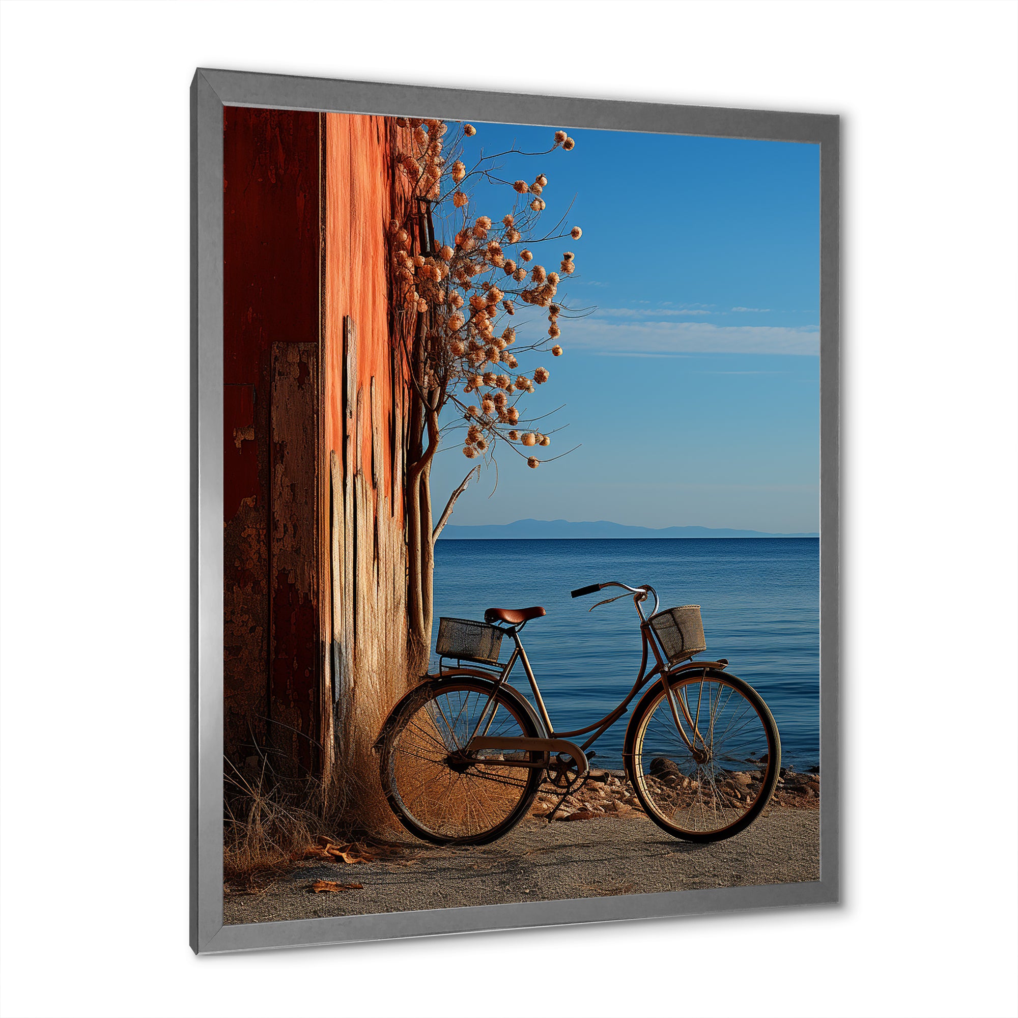 Cobalt Cruiser Bicycle - Bicycle Canvas Wall Art