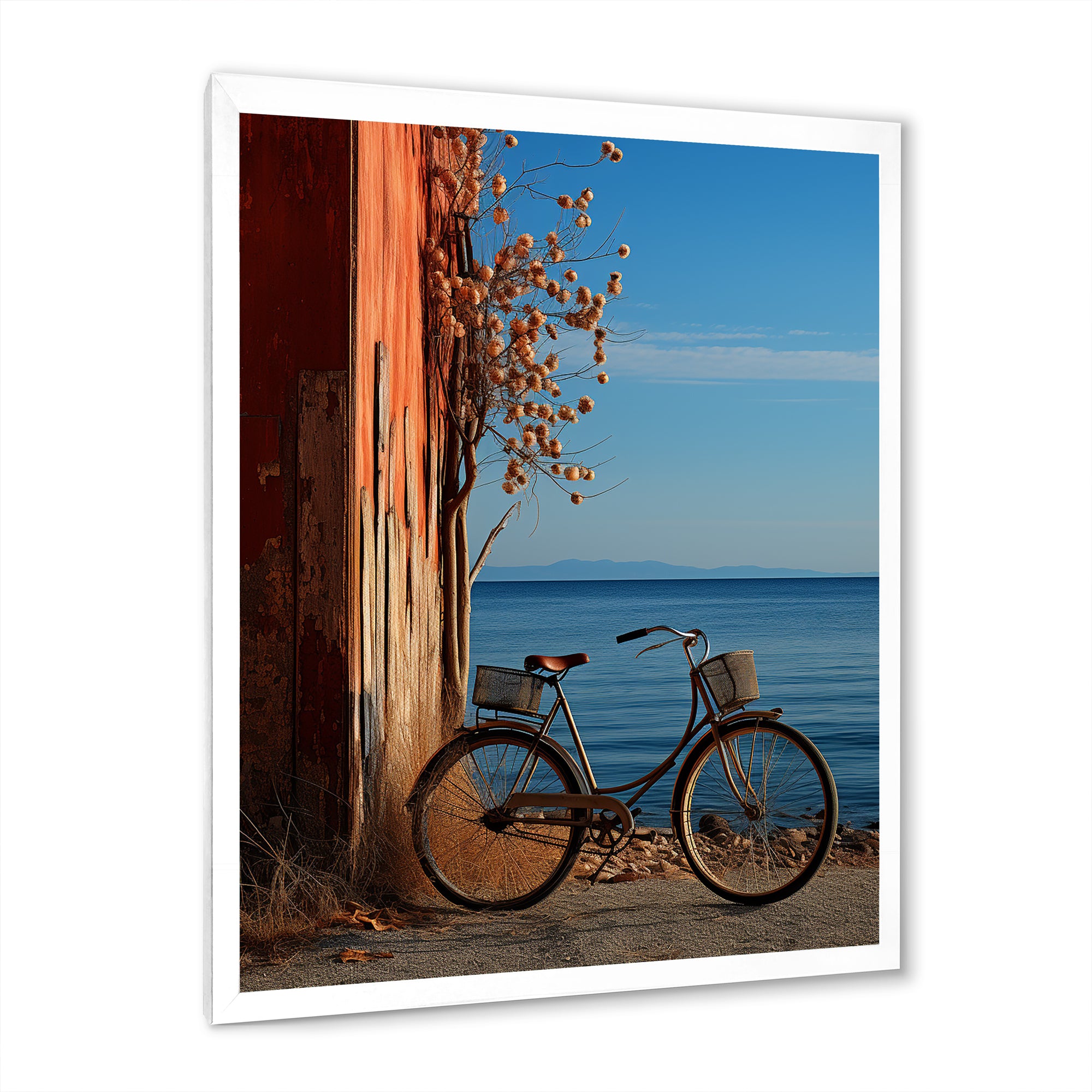 Cobalt Cruiser Bicycle - Bicycle Canvas Wall Art