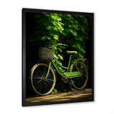 Emerald Escape Bicycle - Bicycle Canvas Wall Art