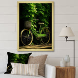 Emerald Escape Bicycle - Bicycle Canvas Wall Art