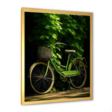 Emerald Escape Bicycle - Bicycle Canvas Wall Art