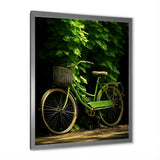 Emerald Escape Bicycle - Bicycle Canvas Wall Art