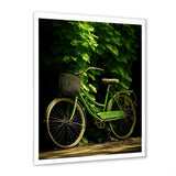Emerald Escape Bicycle - Bicycle Canvas Wall Art