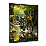Emerald Excursion Bicycle - Bicycle Canvas Wall Art