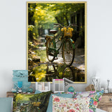 Emerald Excursion Bicycle - Bicycle Canvas Wall Art