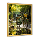 Emerald Excursion Bicycle - Bicycle Canvas Wall Art