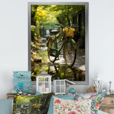 Emerald Excursion Bicycle - Bicycle Canvas Wall Art