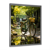 Emerald Excursion Bicycle - Bicycle Canvas Wall Art
