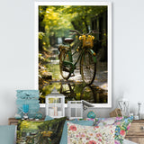 Emerald Excursion Bicycle - Bicycle Canvas Wall Art