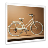 Ivory Itinerary Bicycle - Bicycle Canvas Wall Art