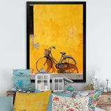 Lemon Leisure Bicycle - Bicycle Canvas Wall Art