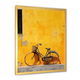 Lemon Leisure Bicycle - Bicycle Canvas Wall Art