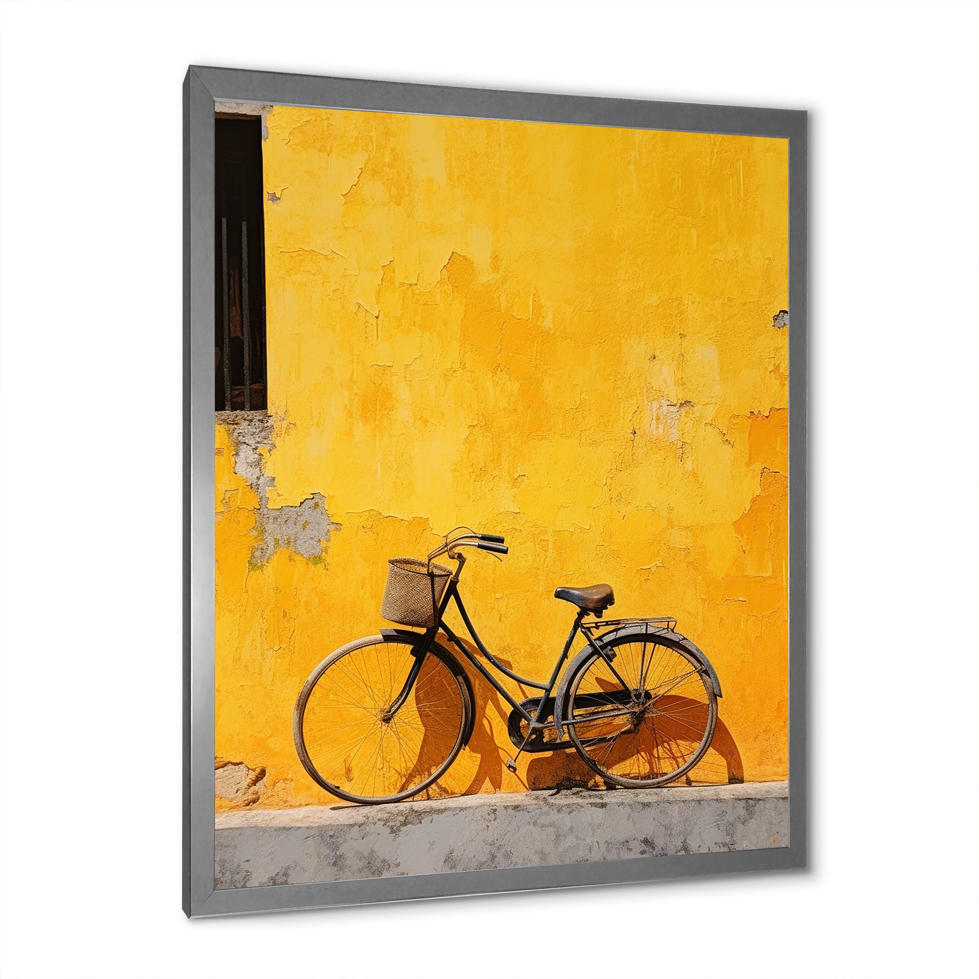 Lemon Leisure Bicycle - Bicycle Canvas Wall Art