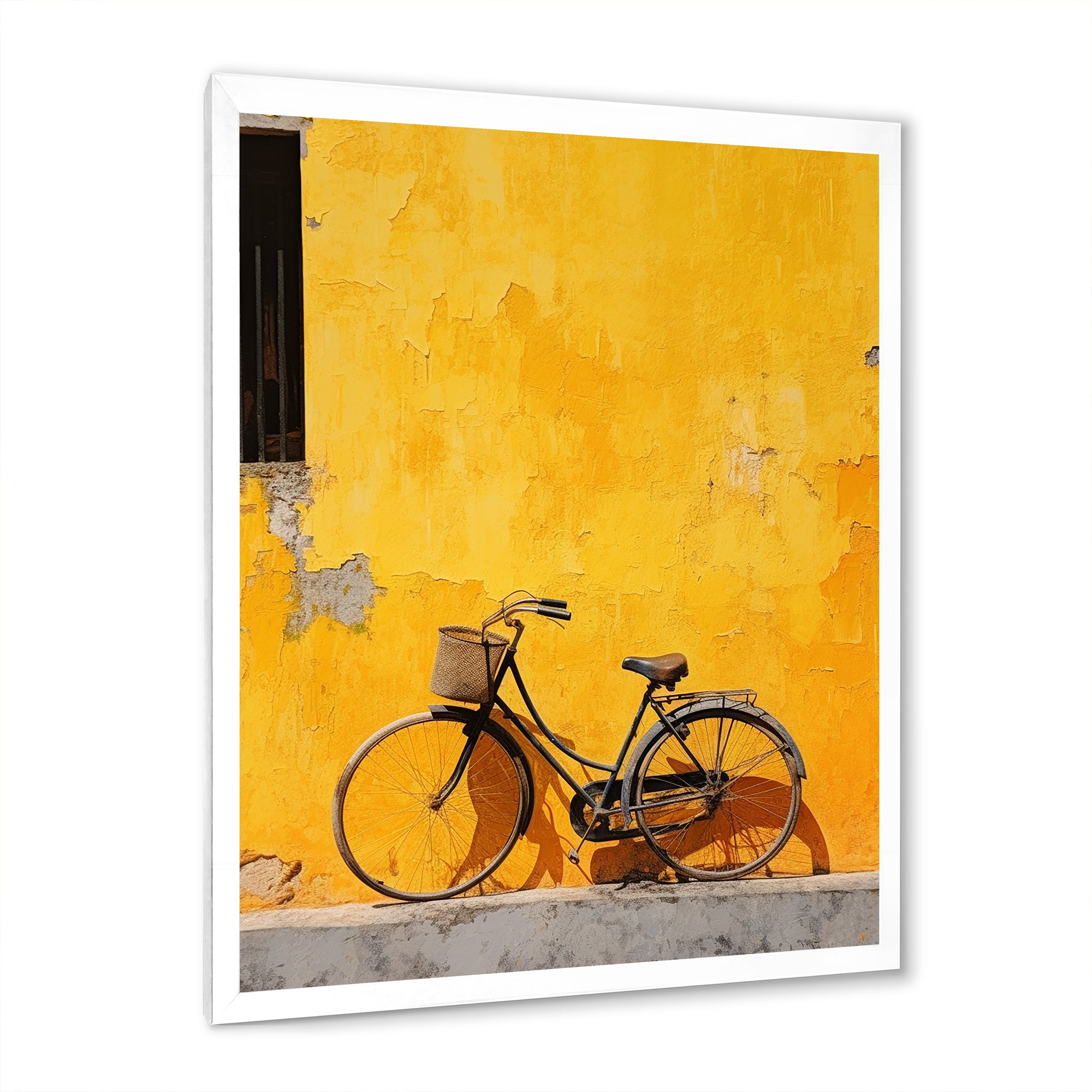Lemon Leisure Bicycle - Bicycle Canvas Wall Art