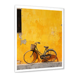 Lemon Leisure Bicycle - Bicycle Canvas Wall Art