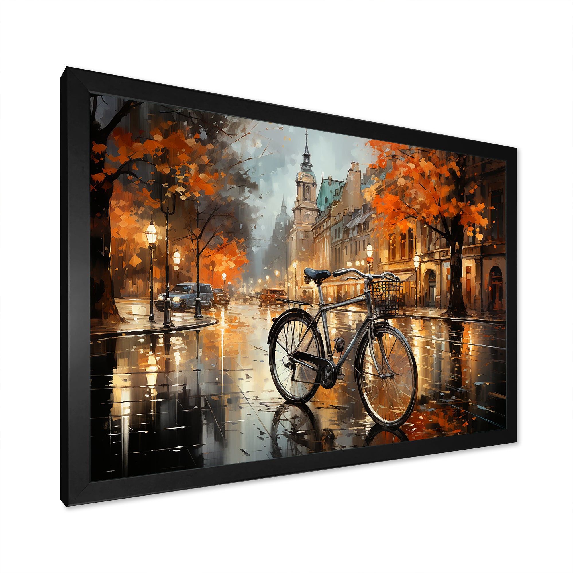 Bicycle Pearl Pursuit - Bicycle Canvas Wall Art